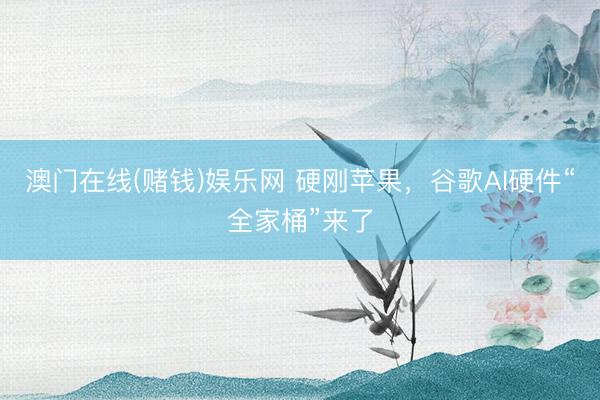 澳门在线(赌钱)娱乐网 硬刚苹果，谷歌AI硬件“全家桶”来了